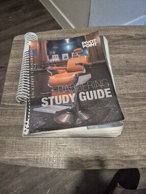 Pivot Point Barbering Study Guide Book